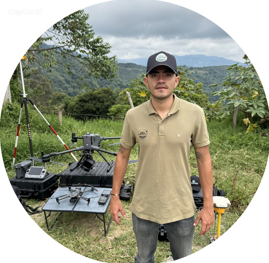 Andrés Felipe Acuña Vargas, ingeniero topográfico y geomático